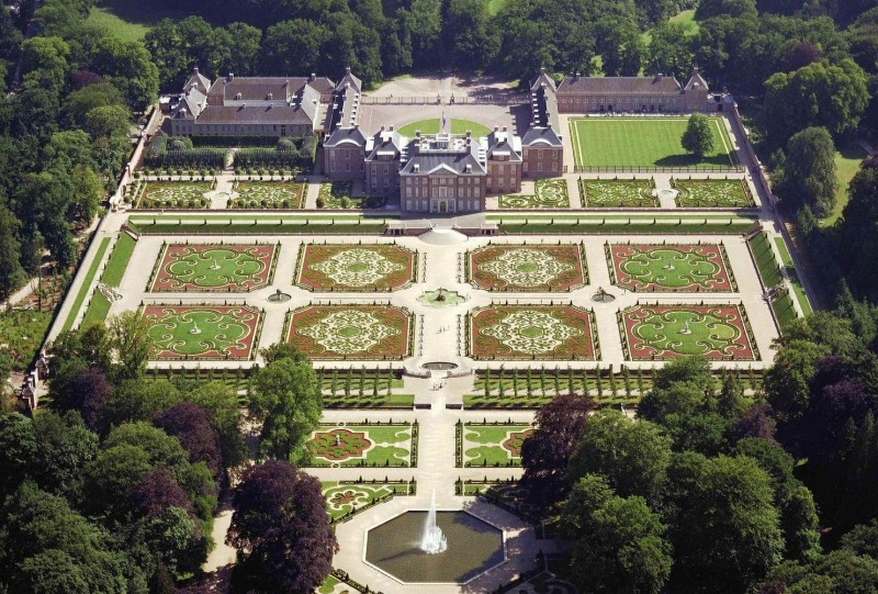 Los Jardines Del Palacio Het Loo Desde El Aire - EL BLOG DE LA TABLA