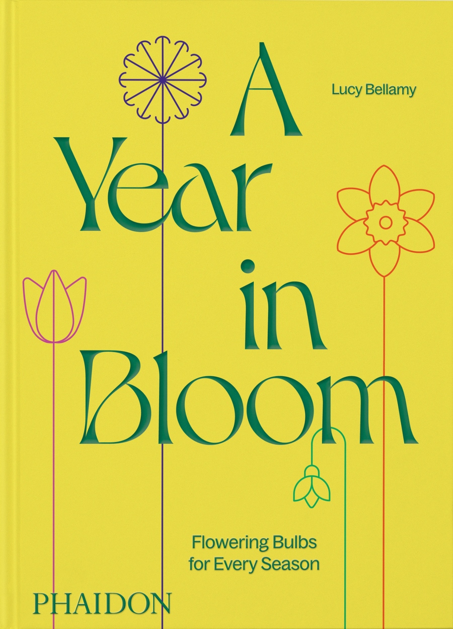 Portada del libro A Year in Bloom. Bulbos de flor para cada estación seleccionados por reconocidos paisajistas y jardineros.